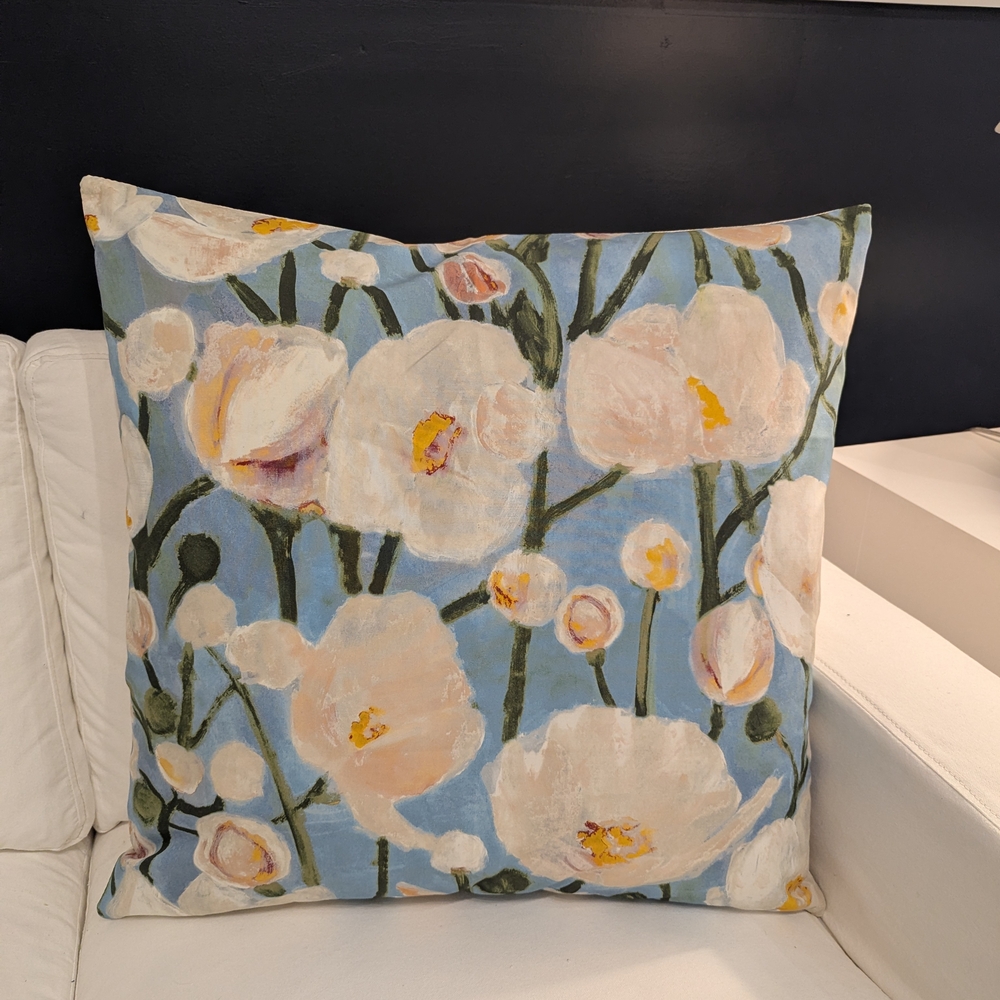 Designer Thibaut large custom pillow cover 25”x25”